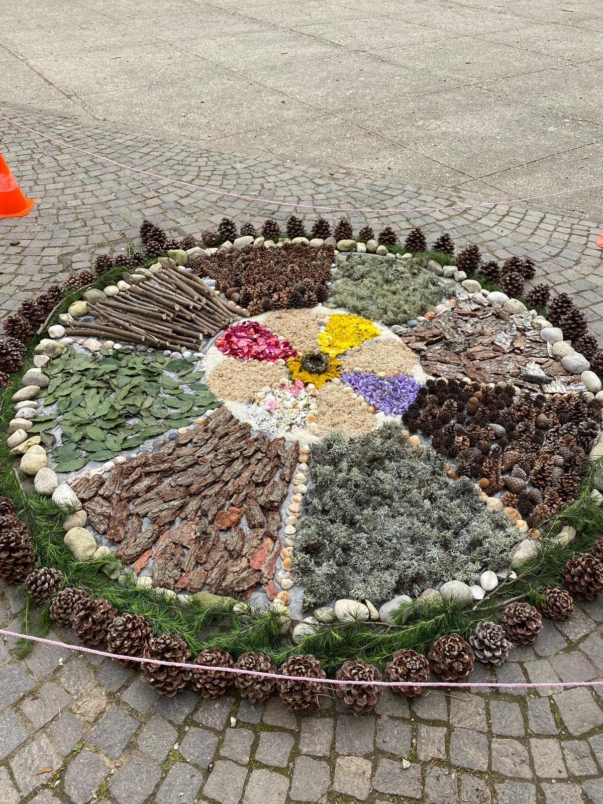 Il Mandala Aromatico alla Fattoria Asino Gino